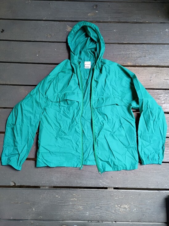 Helly Hansen Other - Helly Hansen Vintage Green Hooded Nylon Windbreaker Jacket Men's Small